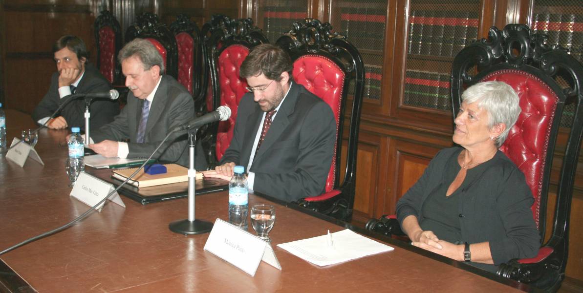 Gonzalo Álvarez, Mauro Palma, Carlos Mas Velez y Mónica Pinto