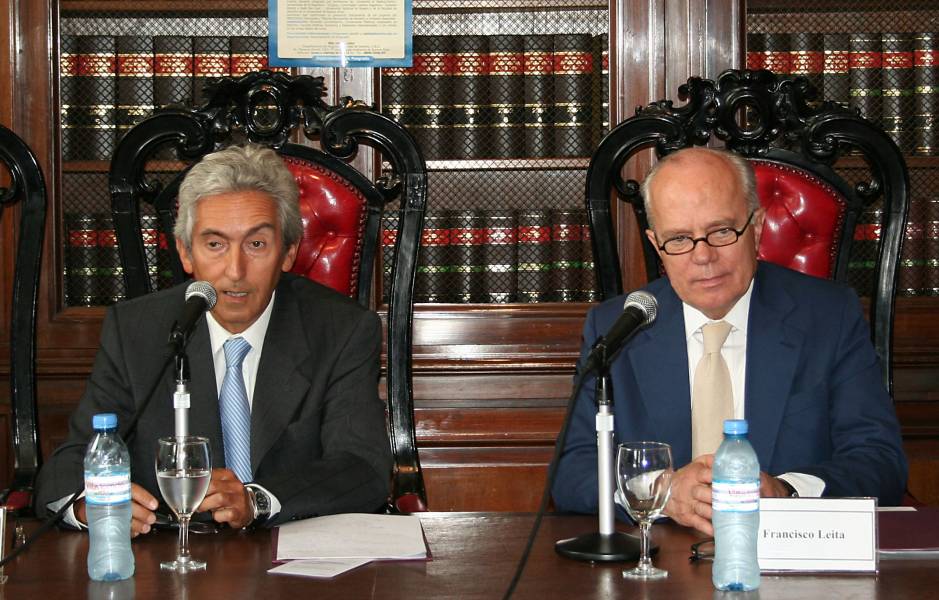 Carlos Correa y Francisco Leita