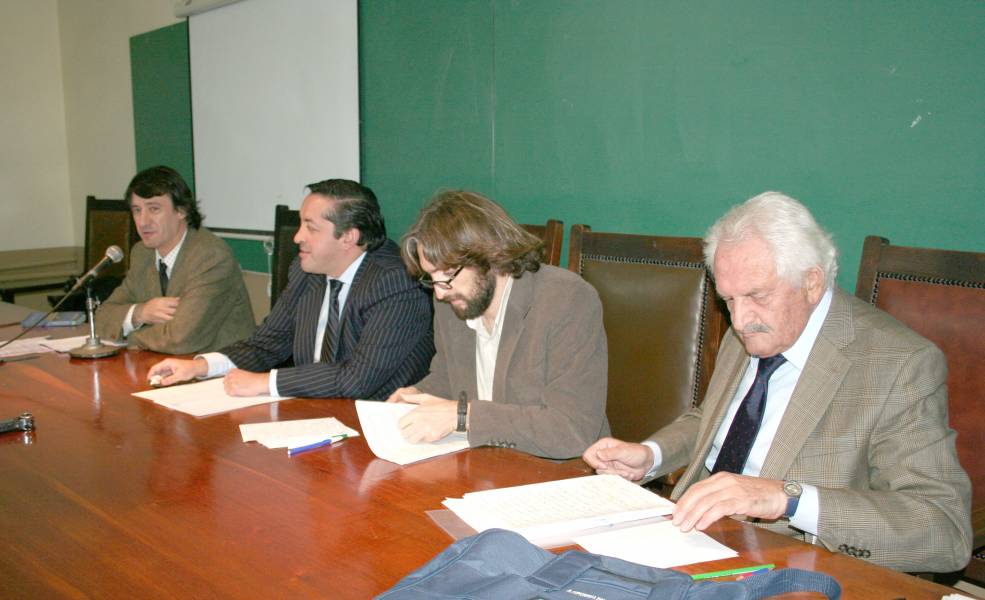 Daniel Pastor, Ramiro García, Ezequiel Malarino y Alberto Filippi