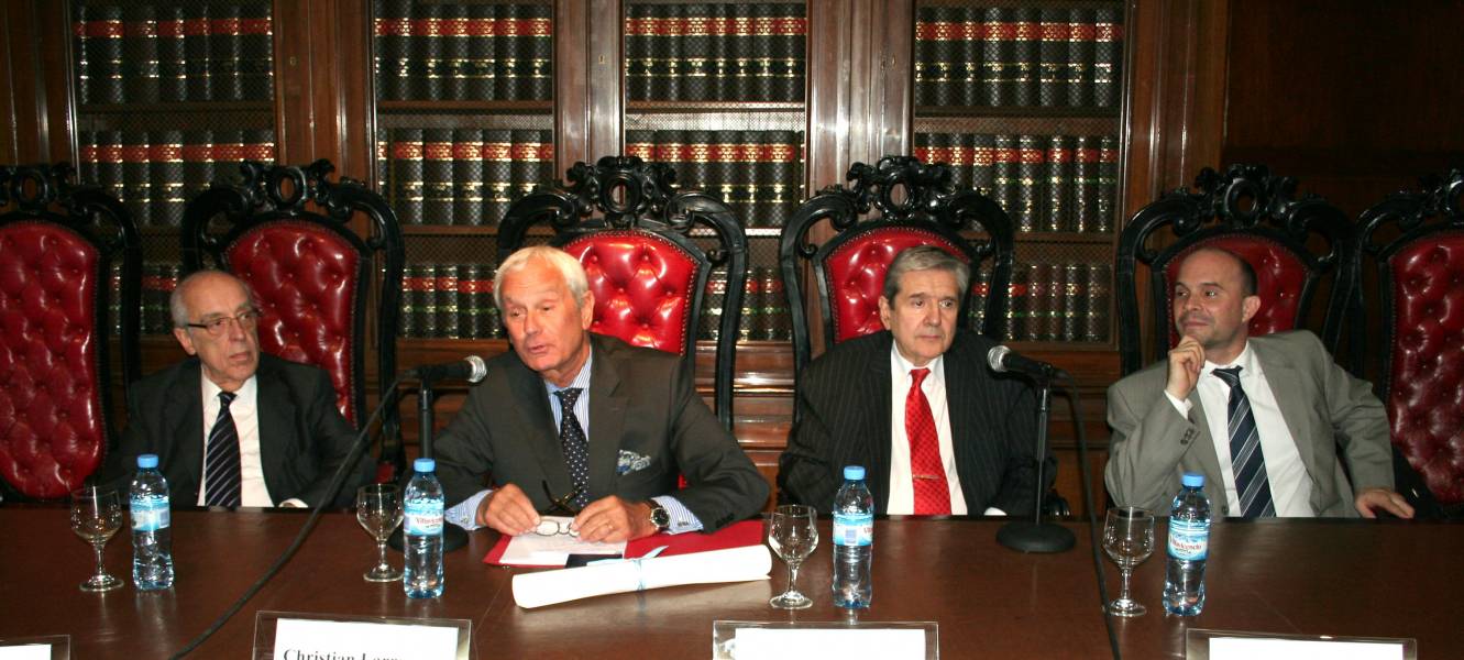 Atilio A. Alterini, Christian Larroumet, Alberto J. Bueres y Sebastián Picasso