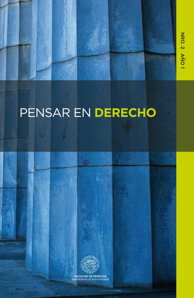 Nuevo número de la Revista “Pensar en Derecho”