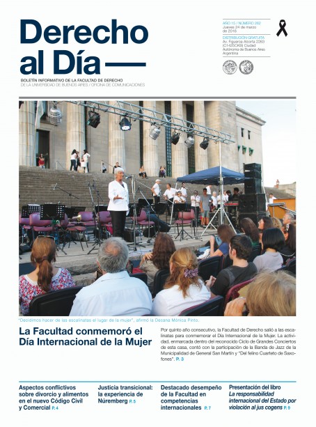 Tapa de Derecho al Día - Edición 262