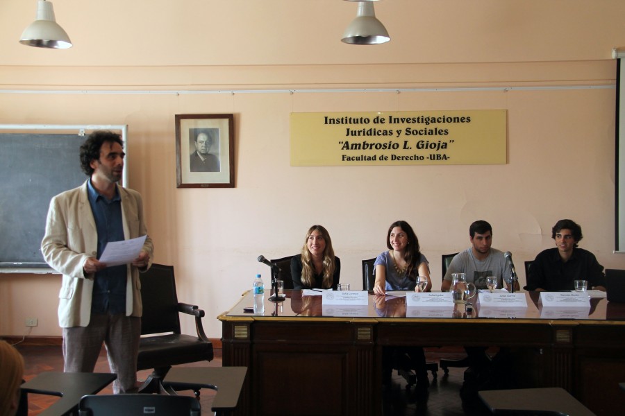 Gonzalo Sebastián Aguirre, Sofía Lorenzo, Sofía Aguilar, Julián Garma y Germán Medici