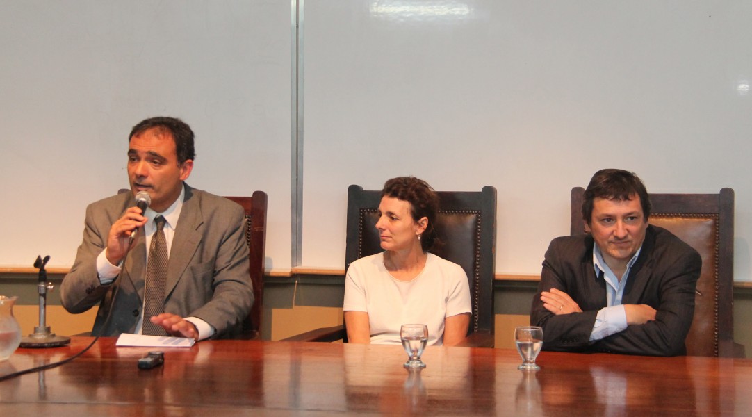 Juan Antonio Seda, Valentina Delich y Andrés Delich
