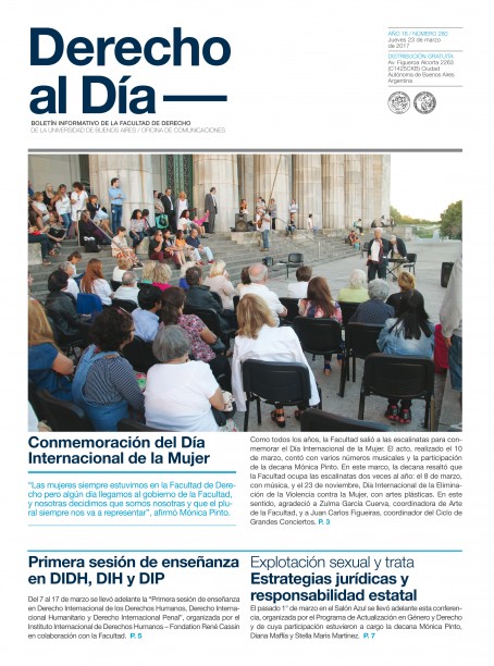 Tapa de Derecho al Día - Edición 280