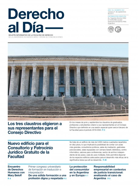 Tapa de Derecho al Día - Edición 291