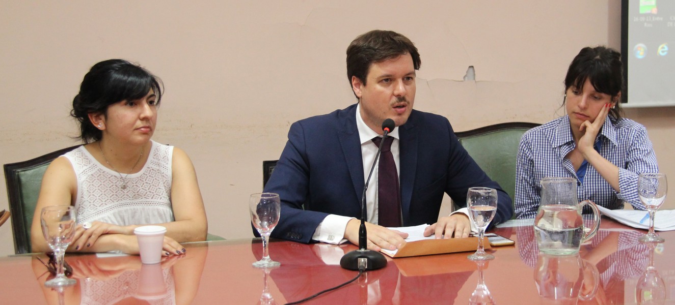Yamila Castagnola, Sebastian Barocelli y Débora Marhaba