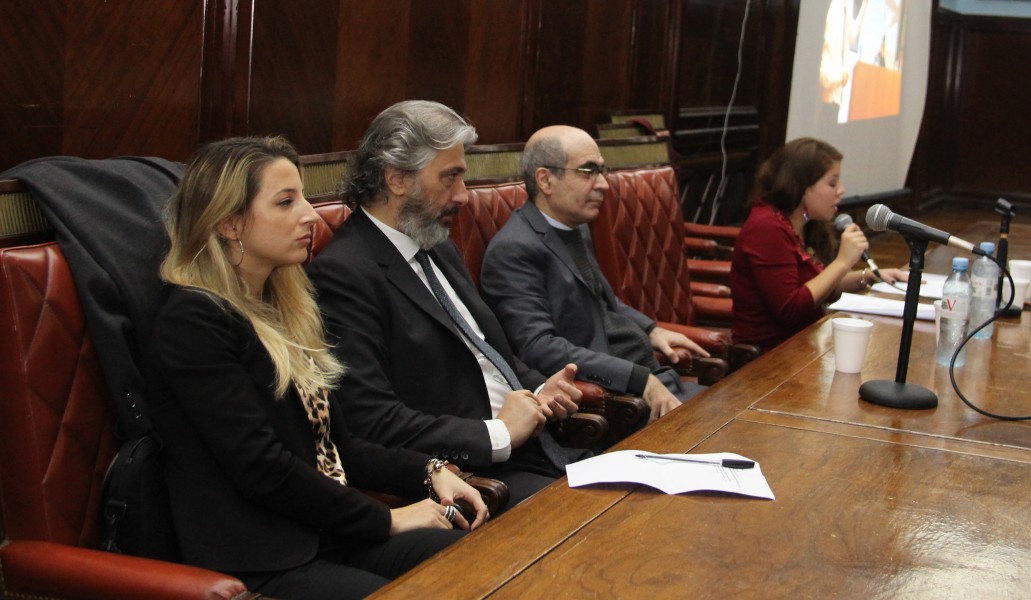 Paula Mayor, Juan Pablo Mas Velez, Néstor E. Solari y Noelia Cortinas