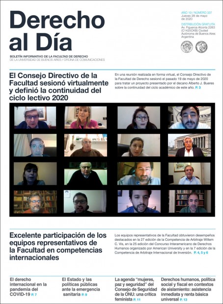 Tapa de Derecho al Día - Edición 337