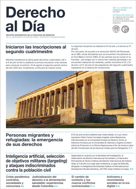 Tapa de Derecho al Día - Edición 340