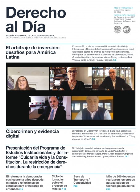 Tapa de Derecho al Día - Edición 341