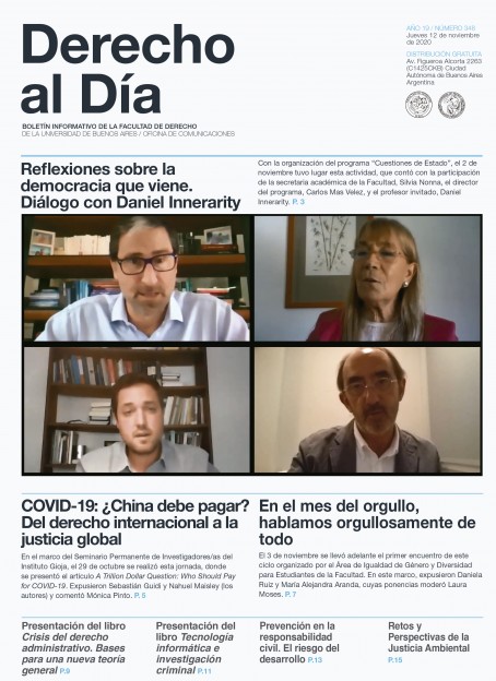 Tapa de Derecho al Día - Edición 348