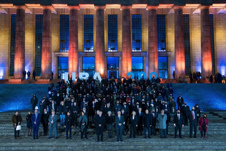La Facultad fue sede del acto de conmemoración de los 200 años de la Universidad de Buenos Aires