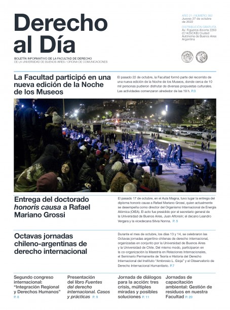 Tapa de Derecho al Día - Edición 382
