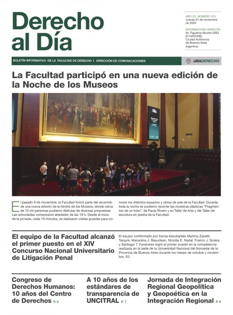 Tapa de Derecho al Día - Edición 415