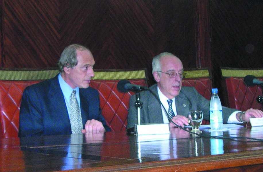 Héctor Magariños, Carlos Cruz, Lucila Larrandart, Mariano Ciafardini y Graciela Otano