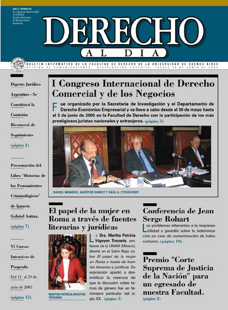 Tapa de Derecho al Día - Edición 69