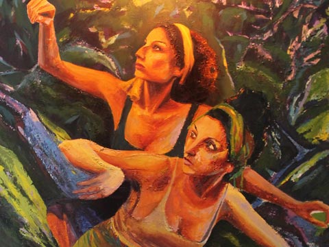 Muestra del Taller de Mural del Instituto Superior de Artes Plásticas de Avellaneda