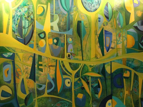 Muestra del Taller de Mural del Instituto Superior de Artes Plásticas de Avellaneda