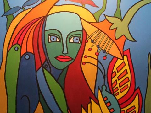 Muestra del Taller de Mural del Instituto Superior de Artes Plásticas de Avellaneda