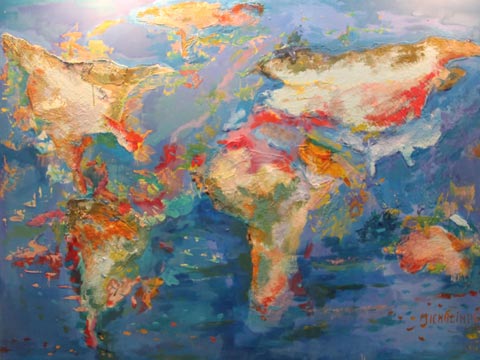 Muestra del Taller de Mural del Instituto Superior de Artes Plásticas de Avellaneda